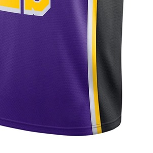 Camiseta de Baloncesto Transpirable Personalizada de Talla Grande, Impresión a Medida, Venta Directa de Fábrica, Pedido al por Mayor, Secado Rápido 2026 - Product Image 4