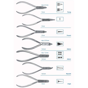 PISSCO Orthodontic Dental <b>Instrument</b> Kit Orthodontic Pliers Set Dental Implant <b>Instrument</b> Kit Orthodontic Surgical <b>Instruments</b> - Product Image 2