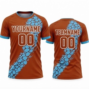 Camiseta de Fútbol Americano Sublimada Personalizada, Manga Corta, Secado Rápido, Transpirable, Impresión de Nombre y Número del Equipo, Ropa Deportiva Unisex - Product Image 6