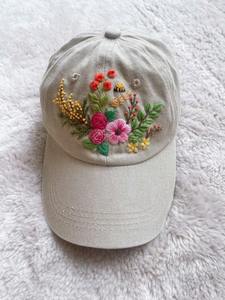 Casquette de baseball en coton et lin brodée en 3D avec texte personnalisé, nom et logo – Cadeau idéal pour future mariée, enterrement de vie de jeune fille, sport - Product Image 5