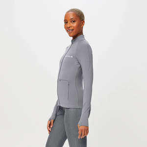 ชุดยูนิฟอร์มพยาบาลแบบจั๊มสูทสำหรับผู้หญิง ผ้าทวิลผสมคอตตอนยืดหยุ่น ป้องกันรอยยับ สำหรับโรงพยาบาล - Product Image 6