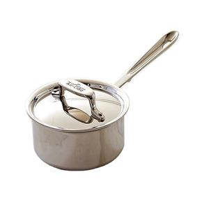 Casserole professionnelle en acier inoxydable avec couvercle, petite marmite de cuisine durable pour la maison, l'hôtel et la restauration - Product Image 2