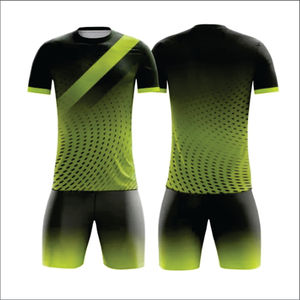 Camiseta de Fútbol Unisex con Logotipo Personalizado, 100% Poliéster de Secado Rápido, Nombre y Números del Equipo Personalizados, Posiciones en el Dobladillo Inferior/Cuello Trasero, Hecho en Pakistán - Product Image 4