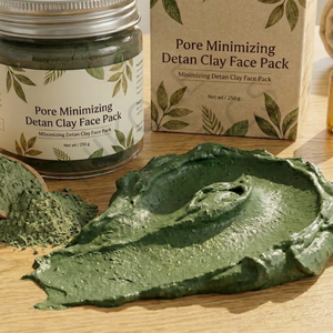 Masque Facial Nettoyant en Profondeur et Éclaircissant, Crème Anti-Taches et Minimisatrice de Pores, Contrôle du Sébum, Peau Lisse et Éclatante - Échantillon - Product Image 4