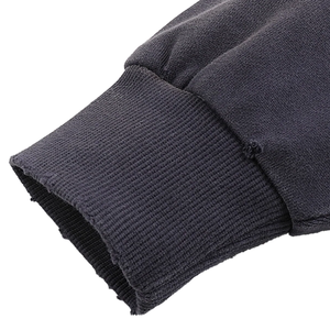 Sudadera con Capucha Térmica Unisex de Alta Calidad para Invierno, Estilo Oversize, Lavado Ácido, Efecto Desgastado, Impresión Personalizada, Ecológica - Product Image 4