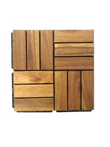 Kanhome, 12 listones, azulejos de cubierta de madera modernos, 19m de espesor, antideslizantes para piscina al aire libre, balcón, camino, decoración, excelente valor de fábrica - Product Image 4