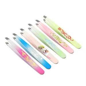 Pinzas Quirúrgicas de Precisión Morje de Acero Inoxidable para Pestañas, Diseño Floral Rosa, Punta Suave, 10 mm de Longitud, Agarre Perfecto, Modelo Fino - Product Image 6