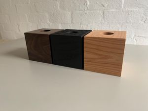 Boîte à mouchoirs en bois artisanale, design élégant en bois naturel, accessoire de décoration intérieure durable et élégant, idéal pour le salon, le bureau - Product Image 3