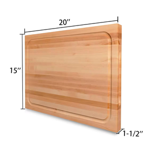 Planche à découper en bois d'érable épaisse, sur mesure, de luxe, extra large, pour usage en cuisine, vente en gros - Product Image 4