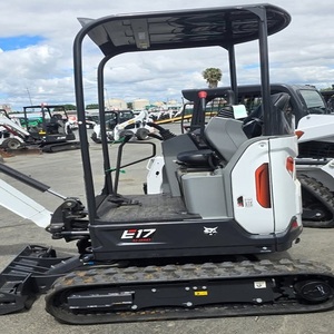 Miniexcavadora Bobcat E17, excavadora compacta sobre orugas, ofrece un rendimiento potente y un control hidráulico suave. - Product Image 6
