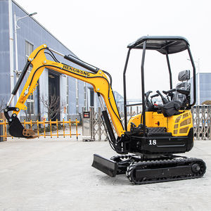 Mini Excavadora en Oferta HW18W, Excavadora Pequeña para Jardín con Certificado CE ISO EPA - Product Image 6