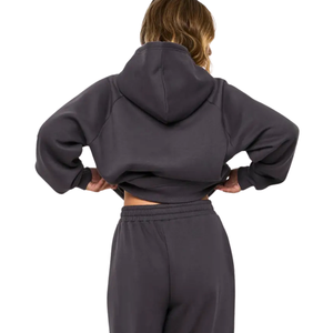 Women Oversized Hoodie Tracksuit <b>Set</b> Pullover Sweatshirt Wide Leg Trousers Elastic Waist Casual <b>Two</b> <b>Piece</b> <b>Lounge</b> Outfit - Product Image 4