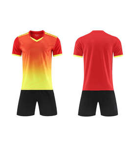 Tenue de football personnalisée 2025, maillot de football bleu et blanc, ensemble complet, uniformes et kits de football pour enfants - Product Image 1