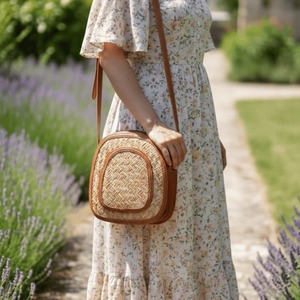 Top Selling Grass <b>Sling</b> <b>Bag</b> Eco Friendly Natural Fiber Crossbody <b>Bag</b> for Women Stylish Daily Available At Best Market Price - Product Image 6