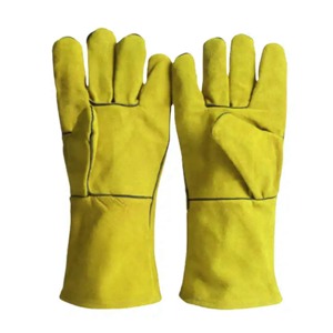 Guantes de Soldadura de Cuero de Alta Calidad a Bajo Precio, Hechos en Fábrica, Antideslizantes, Impermeables, con Protección UV, Dedos Completos, Unisex, para Exteriores - Product Image 6