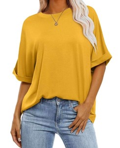 T-shirt décontracté pour femme, coupe ajustée, col rond, personnalisé, 100 % coton, respirant, impression numérique, anti-plis, séchage rapide, manches courtes - Product Image 6