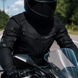 Chaqueta de Motociclista Impermeable con Certificación CE para Hombre, Chaqueta de Motociclista Blindada de Tela Cordura, Almohadillas Protectoras para Motociclistas para Niños - Product Image 5
