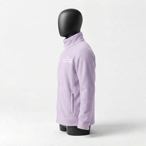 Veste polaire pour homme en gros, fermeture éclair, coton, chaude, pour l'automne et l'hiver, idéale pour la randonnée, le sport et les activités de plein air - Product Image 2