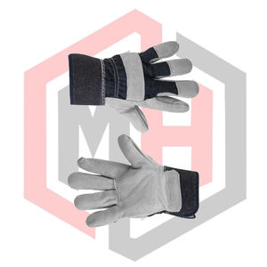 Gants de travail classiques en cuir, paume intégrale, résistants aux déchirures, respirants, sans silicone, sans poudre, antistatiques, anti-coupures, ignifuges - Product Image 6