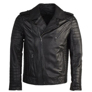 Best Customized <b>Leather</b> <b>Jackets</b> <b>Cheap</b> Price High Quality Black Lather <b>Jackets</b> Winter <b>Leather</b> <b>Jacket</b> for <b>Men</b> - Product Image 4