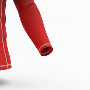 Maillots de protection anti-UV pour hommes de qualité supérieure, vêtements de sport, logo personnalisé, impression numérique, couleur unie, légers, 160g Polyester/Nylon - Product Image 5