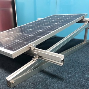Rail solaire en aluminium haute résistance VNTECH GLOBAL 26x50mm, profil de montage PV extrudé pour système solaire de toit - Product Image 3