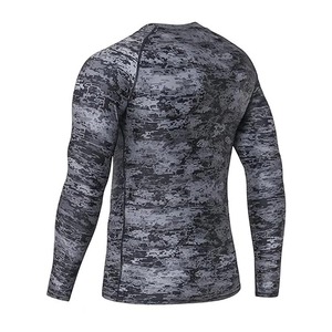 Nueva Llegada: Camisetas de Compresión Rash Guard para Hombre, Lisas o con Estampado Personalizado, Sin Gi, Transpirables, de Spandex/Poliéster, Ajuste Ceñido, Venta al Por Mayor - Product Image 5