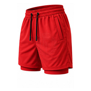 Pantalones Cortos Deportivos para Hombre, Tela Suave, Ropa de Entrenamiento Atlético, Corte Holgado, para Correr, Fitness y Ejercicio Diario - Product Image 6