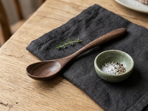 Handmade Wooden Cooking Spoon Non Stick <b>Safe</b> Kitchen Utensil Multipurpose Serving <b>Tool</b> Wholesale Supply for Resellers - Product Image 5