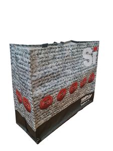 Sac fourre-tout tissé avec logo imprimé personnalisé PP laminé poignée en plastique durable matériau recyclé motif de dessin animé Vietnam - Product Image 2