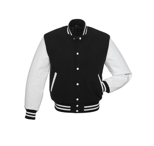 High Quality Letterman Varsity <b>Jacket</b> for Men <b>Winter</b> Wear Genuine Wool Body <b>Leather</b> Sleeves Smart Stylish Camouflage Front - Product Image 3