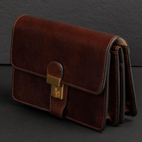 Dompet Kulit Unisex Gaya Taktis Outdoor Ukuran/Warna/Logo Dapat Disesuaikan Pengatur Dokumen Aman Dapat Digunakan Sepanjang Tahun