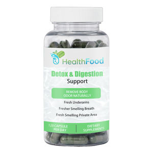 Capsules de soutien à la digestion à base de feuilles de persil pour un confort digestif, une haleine fraîche et une fraîcheur interne – Vente directe usine – Capsules détox pour la digestion - Product Image 1