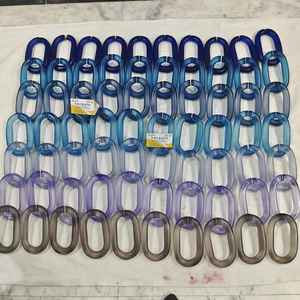 Cadena de Resina Personalizable para Pared, Eslabones Grandes y Transparentes, Varios Colores Disponibles - Product Image 6