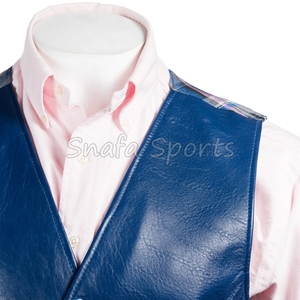 New High Quality Custom Men Leather Biker Vest Custom biker High Quality Wholesale Men's Leather Vest - Product Image 3