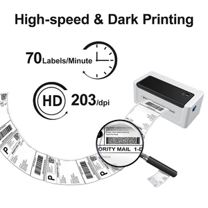 MHT-L1081 Ebay Shopify Fedex Usp Máy Tính Để Bàn Nhiệt Munbyn 4X6 Pos Nhãn Dán Vận Chuyển Máy In Nhãn - Product Image 3