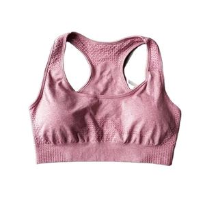 Soutien-gorge de sport sans couture haut Gym Fitness femmes course haut court Push Up femme entraînement rembourré Yoga soutien-gorge haute vêtements de sport - Product Image 5