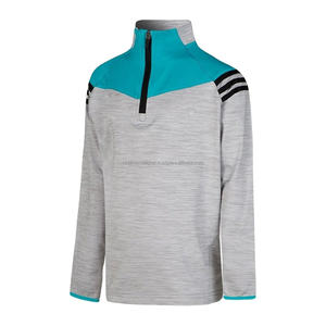 Unisex GAA Training Half Zip Tops Chaquetas de calentamiento de alta calidad para colores personalizados de pista y campo - Product Image 3