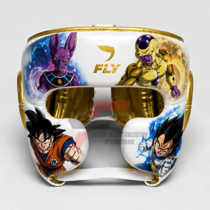 Ensemble de boxe professionnel pour adultes, personnalisé, avec design animé Dragon Ball, entièrement imprimé, en cuir de qualité supérieure, prêt à l'emploi (RTS). - Product Image 3