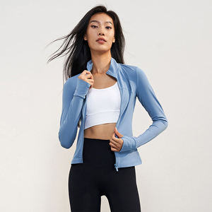 Veste de sport pour femme en gros – Confortable, avec fermeture éclair et poches – Idéale pour le yoga et l'entraînement athlétique - Product Image 1