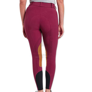 Pantalones de equitación con agarre de silicona en las rodillas, ropa transpirable de alto rendimiento, pantalones de equitación de Alexandria Industries - Product Image 2