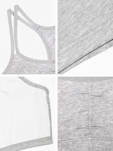 Bralette de Primera Calidad para Mujer, Diseño de Punto Suave, Forma Delicada, Elasticidad Adaptable, Flujo de Aire, Ecológico, Capas Suaves, Cómodo - Product Image 3