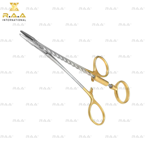 Pince à torsion manuelle Corwin Hegar 7 pouces en acier inoxydable, porte-aiguille, instrument chirurgical orthopédique de qualité supérieure CE - Product Image 2