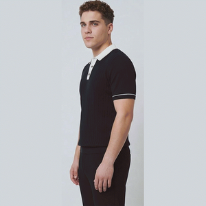 Custom Designed Logo Polo <b>Shirts</b> Turnover <b>Collar</b> Short Sleeve Blank Polo <b>T</b> <b>Shirt</b> for Summer Customized Print for Men - Product Image 3