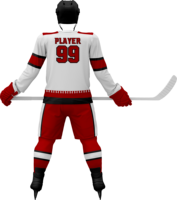 Uniforme de Hockey sobre Hielo Ajustable 2026, Pantalones Cortos y Camiseta Sublimados Personalizados, 100% Poliéster de Secado Rápido, Unisex