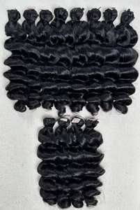 Extensions de Cheveux Vierges Vietnamiens Ondulés Double Drawn, 100% Alignés dans le Sens de la Cuticule, Non Traités, Doux, Sains et Lisses - Product Image 4