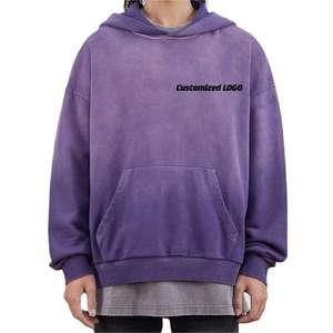 Sudaderas con Efecto Desgastado para Hombre, Tela Lavada Premium, Ajuste Cómodo para Ropa Urbana y Estilo Diario - Product Image 2