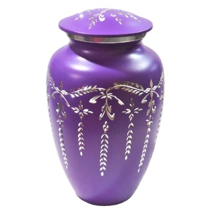 Urna de cremación funeraria de Metal artesanal, vajilla independiente, urnas de exhibición, urnas de cremación conmemorativas fundidas a mano, venta al por mayor - Product Image 1