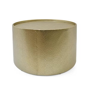 Shiny <b>Silver</b> Metal Hammered Round <b>Coffee</b> <b>Table</b> Contemporary Handmade For Home Hotel Villas Living Area Decor Furniture - Product Image 3