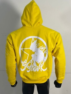 Sweat à capuche surdimensionné pour homme, personnalisé, de haute qualité, en coton molletonné lavé 400 g/m², avec impression à l'écran - Product Image 4